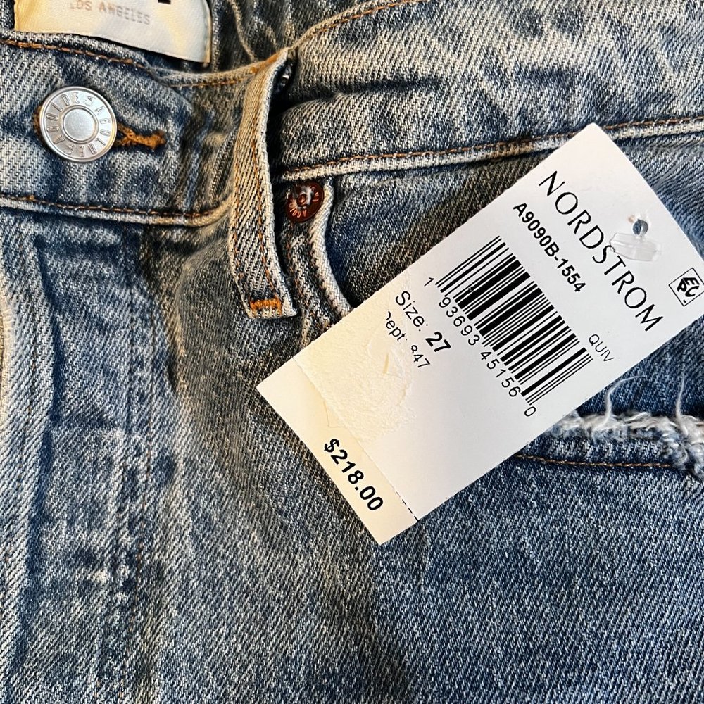 AGOLDE Riley High Waist Straight Leg Jeans (NEW with tags)